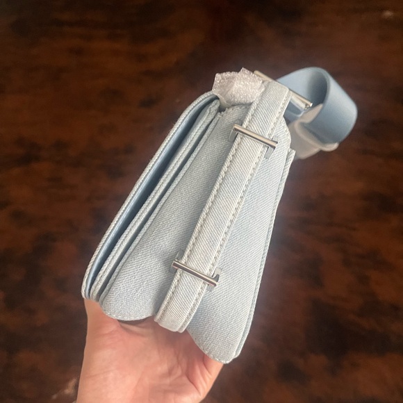 Kate Spade Light Blue Floral Crossbody Bag - Picture 6 of 8